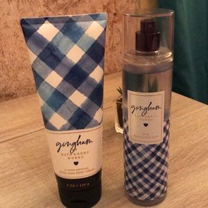 Gingham by bath and body works.